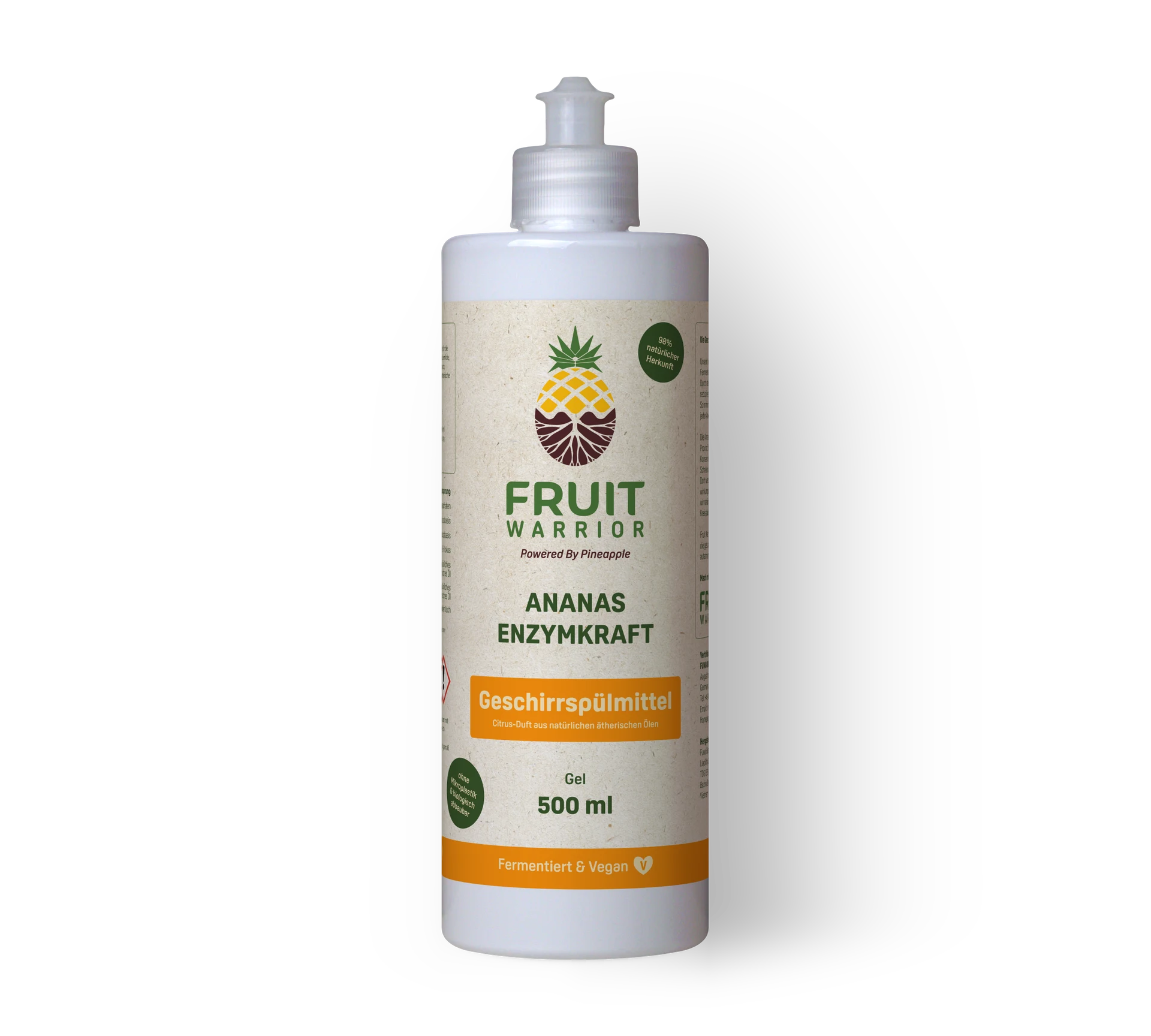 Fruit Warrior Geschirrspülmittel, Citrus-Duft, 500 ml